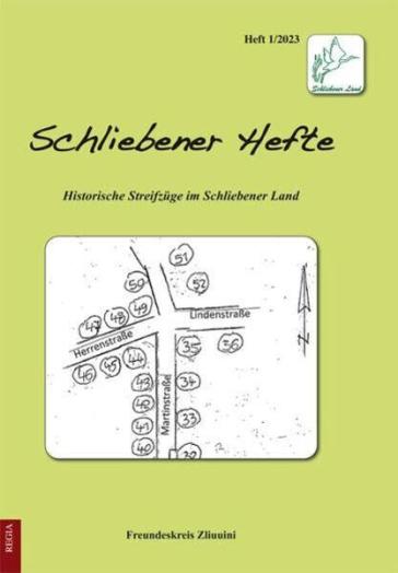 016_2023_Schliebener Hefte Nummer 1_Straßen und Namen Schlieben